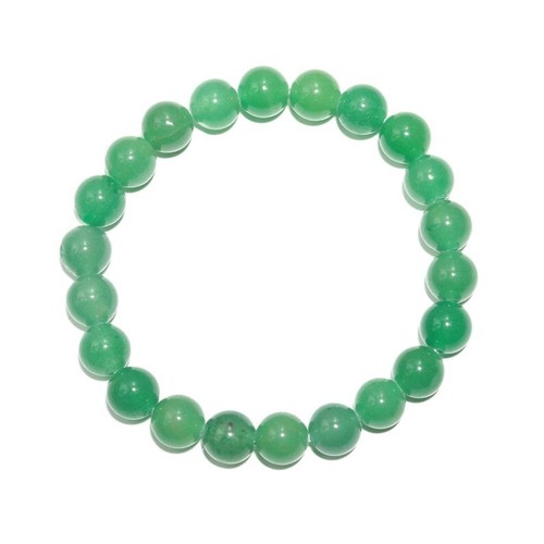 6-8 mm Grün Chrysopras Rund Perlen Dehnbar Armband 6-9 Zoll für Männer Frau - Bild 10 von 10