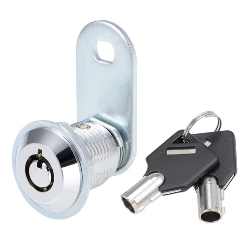 Lot of 4 Keyed diff Tubular Cam Lock 1" RV Camper Drawer Toolbox REMOVABLE Key - Picture 5 of 12
