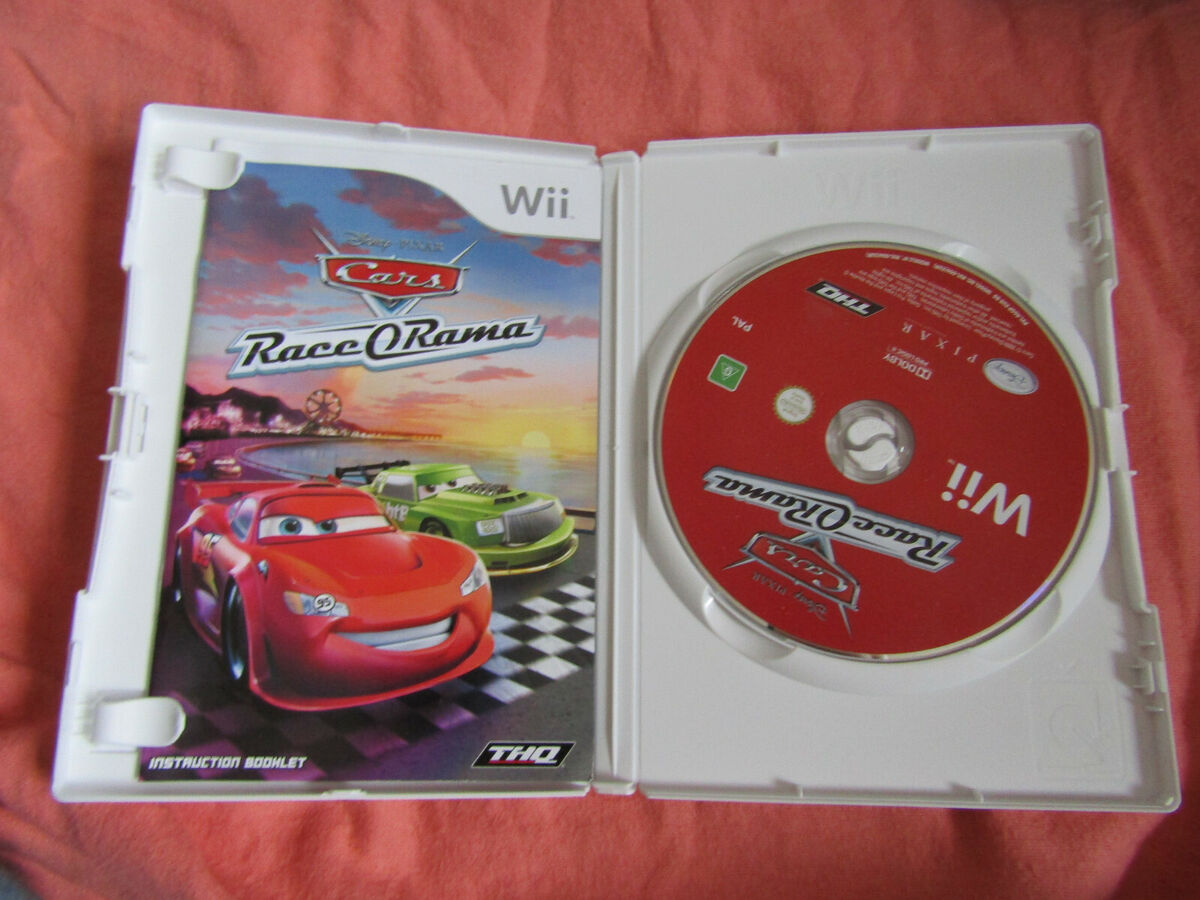 Disney Cars Race o Rama - Game Nintendo Wii - Complete Mint - Pal