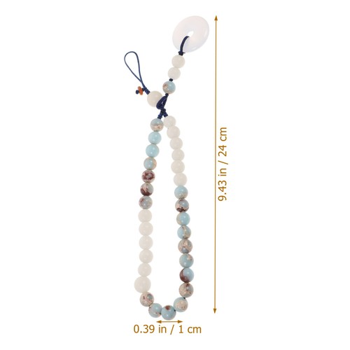 JADE Pendant Mobiltelefonkette Baby Jade-Stein-Anhänger-Kette Abnehmbare - Zdjęcie 11 z 12