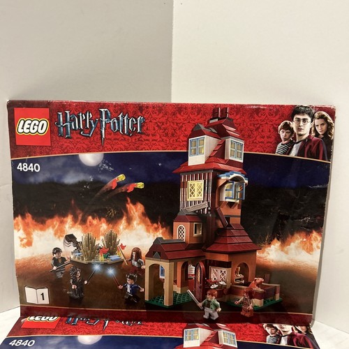 LEGO Harry Potter La tana 4840 Manuale di istruzioni solo libri 1 e 2 - Foto 2 di 4
