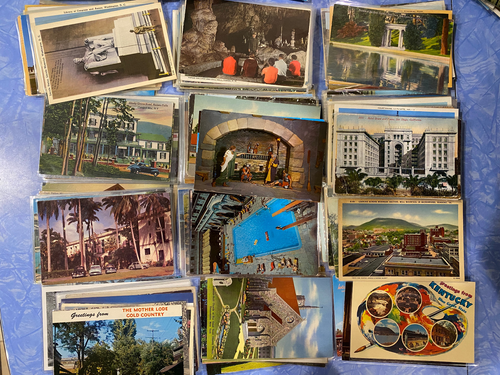 HUGE POSTCARD Lot 500 Vintage Standard Size USA Postcards Large Collection B - Picture 22 of 24
