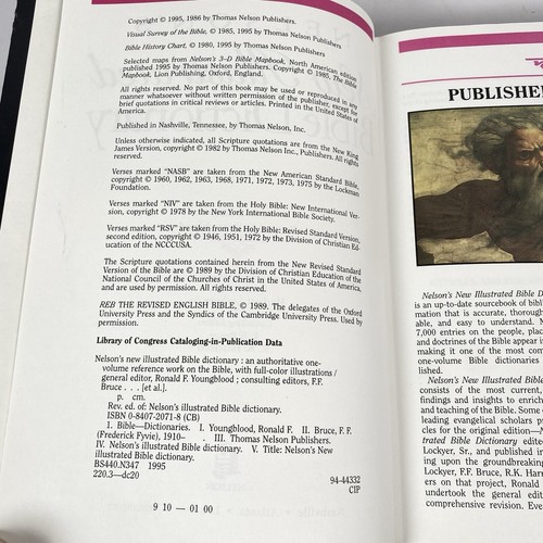 New Illustrated Bible Dictionary Nelson’s - Picture 5 of 10