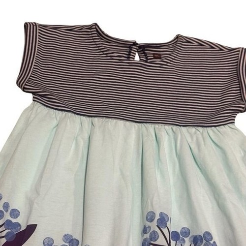 Tea Collection Multicolor Mixed Media Floral Sundress Girl's Size 4 - Picture 3 of 8