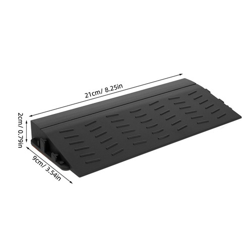 2 Pcs Sweeping Robot outlet Threshold Strip Office Door Ramps for Thresholds