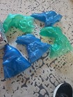  Vintage 1970’s RONCO Ornamental Set Of 5 Frog, Bear, Dolphin, Fish USA Made