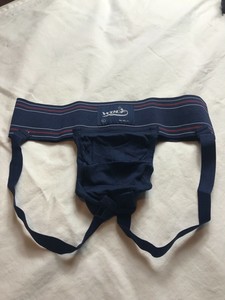 Omtex Gym Jockstrap Cotton Supporter with Cup Pocket for Mens Pack of 2