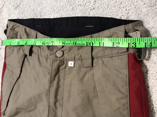 Bonfire Pantaloni da Snowboard Bambini Giovani Grigio Taglia S Ragazze Invernali 4.000 - Foto 5 di 7