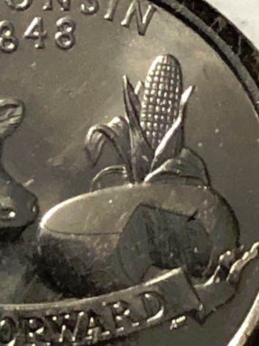 2004-D Wisconsin Extra Leaf Low Rare Quarter