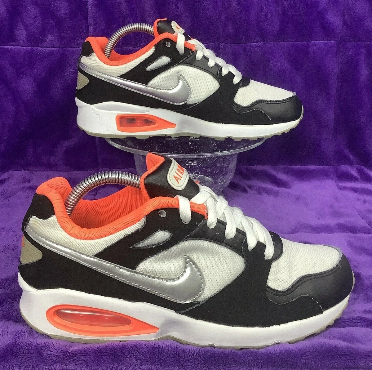 NIKE AIR MAX COLISEUM RCR RACER Black White Safety Orange 553441 106 39 women 8