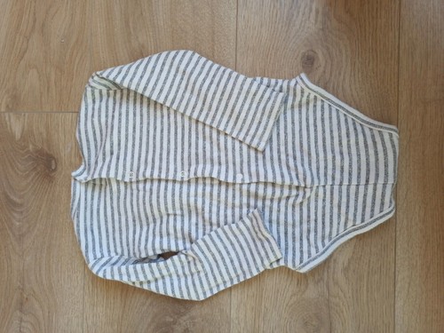 Mayoral Newborn Bodysuit 18 Months 86cm Rabbit Stripes Long Sleeves - Picture 5 of 5
