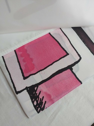 Juego de cortinas de ducha de tela de poliéster de lona con ganchos lápiz labial de maquillaje (#228) - Imagen 9 de 9