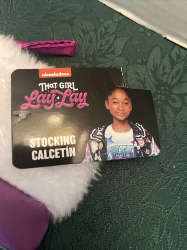 NEW NICKELODEON THAT GIRL LAY LAY MINI CHIRSTMAS DECORATIVE STOCKING - 第 3/4 張圖片