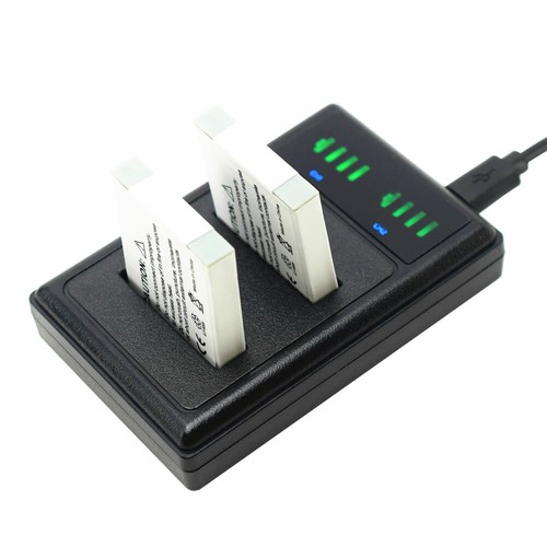 Battery NB-6L /USB DUAL Charger For Canon NB-6LH PowerShot D10 D20 D30 S95 SD980 - Picture 16 of 33