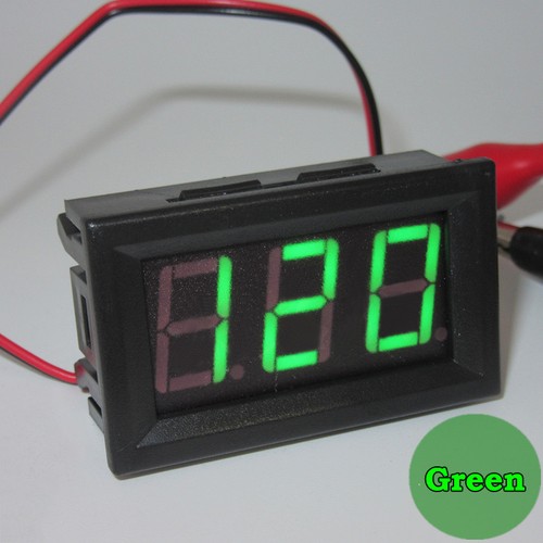 Pantalla LED digital CA voltímetro medidor de voltaje panel CA 30V-500V 110V 220V - Imagen 6 de 10