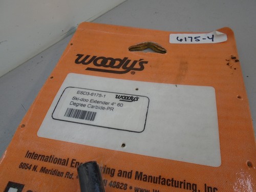 Woodys Snowmobile Runners ESD3-6125-1 4 in Extender - Picture 2 of 6