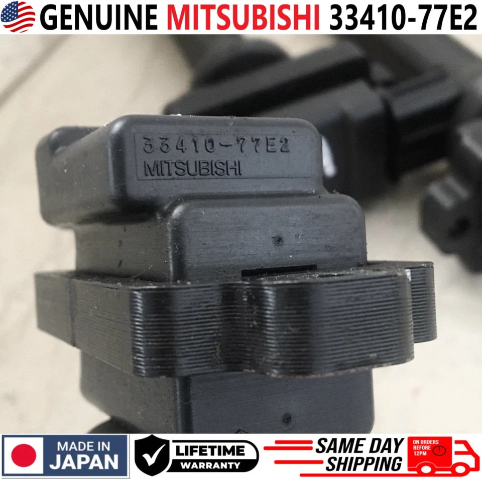 Juego de 6 bobinas de encendido GENUINAS MITSUBISHI para 1998-2007 Suzuki V6, 33410-77E2 Foto 4 de 4
