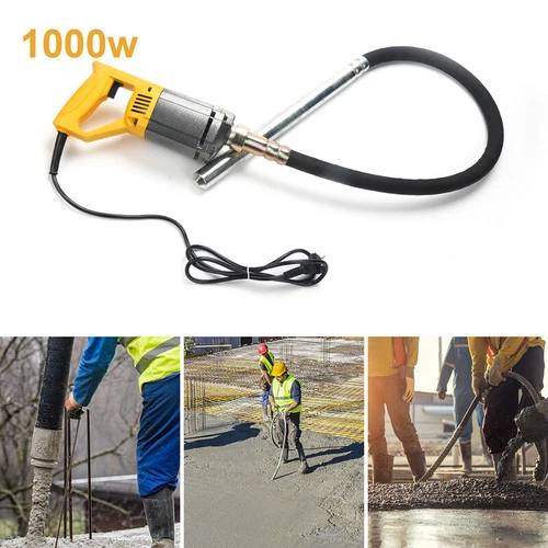 1000W Betonrüttler Rüttelflasche Rüttler 5000 rpm 220V Einhand 1.5m