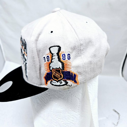 Colorado Avalanche 1996 Stanley Cup Champions Cap Snapback NHL Starter NWT - Picture 2 of 6