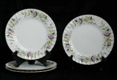 Creative China REGENCY ROSE Bread Plates Set of 4