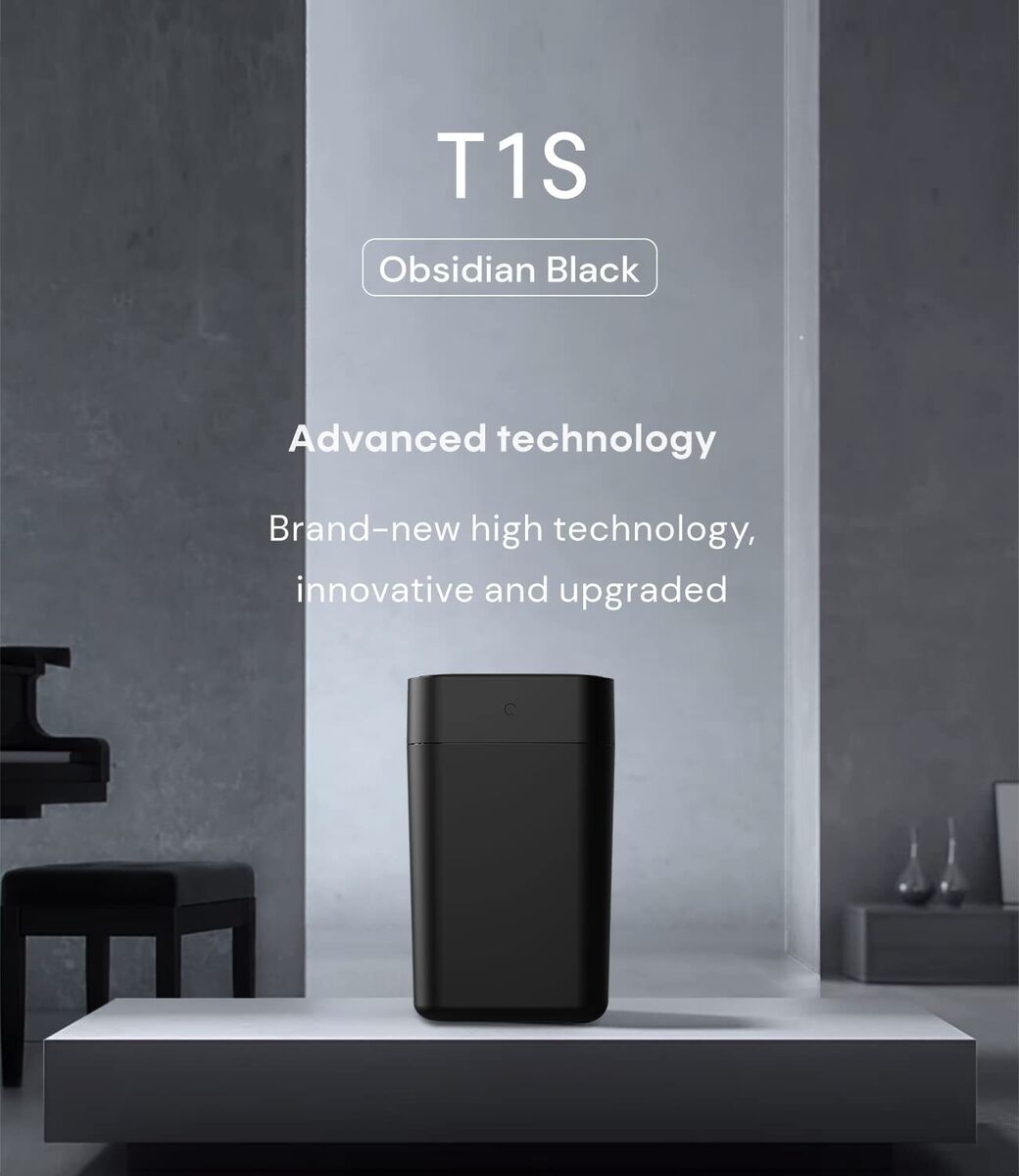Townew T1S Automatic Trash Can with Lid 4.1 Gallon Smart Trash Can Self Sealing Townew T1S Automatic Trash Can with Lid 4.1 Gallon Smart Trash Can Self Sealing