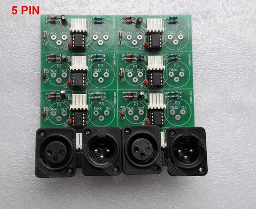 7r 5r 15r Beam moving heads XLR socket with PCB Chip Stage lighting accessories - Picture 3 of 5