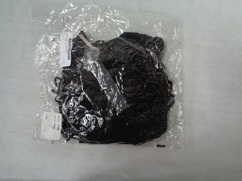 NWT Poof $68. Bodycon Slvless Side Fringe Sexy Black Dress - Small - Picture 5 of 5