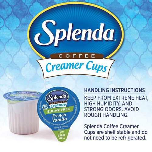 SPLENDA Single Serve Coffee Creamer Cups, Sugar Free 48 CT ( Choose Your Flavor) - Picture 9 of 16