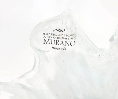 Florero pequeño de vidrio MURANO - NUEVO - Imagen 3 de 4