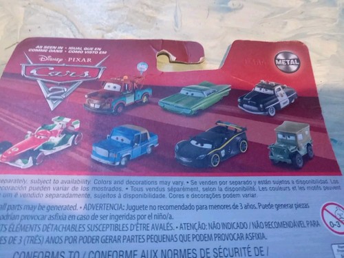 Mattel Disney Pixar Cars Die-Cast Fahrzeug Spielzeug - CHISAKI Neu 2 Zoll - Bild 7 von 9