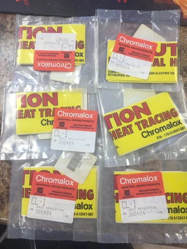  CHROMALOX 382424 CL-1 CAUTION LABEL KIT CL1 - lot of 6