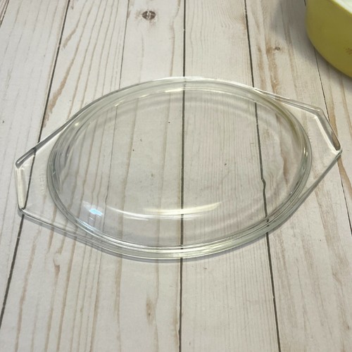 Vintage 1968 Pyrex Golden Wreath 1 1/2 Quart Oval Decorator Casserole Dish &Lid - Picture 7 of 8