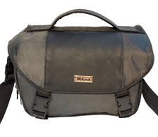 Genuine Nikon Digital SLR DSLR LARGE Padded Shoulder Camera Case Bag Black 15"