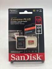 SanDisk Extreme PLUS 128GB microSD - BRAND NEW