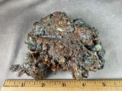 Großer Kupferkristall - C&H Mine - Michigan - 2 Pfund 9,4 Unzen (1.159 Gramm) - alter Lagerbestand - Bild 3 von 12