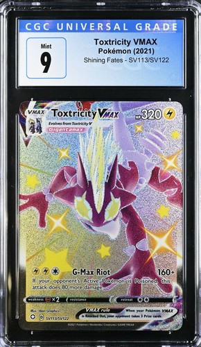 Toxtricity VMAX graded CGC 9 for sale on eBay