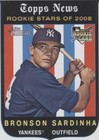 2008 Topps Heritage - Bronson Sardinha #140