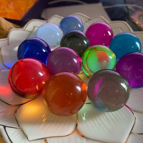 12 color Naga Eyes Gem Ball thai buddha amulet lucky kaew stone Jewelry Wealth - Picture 5 of 11