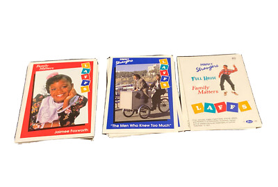 1991 Full House Family Matters Perfect Strangers Laffs 80 Card Set 100/% Complete