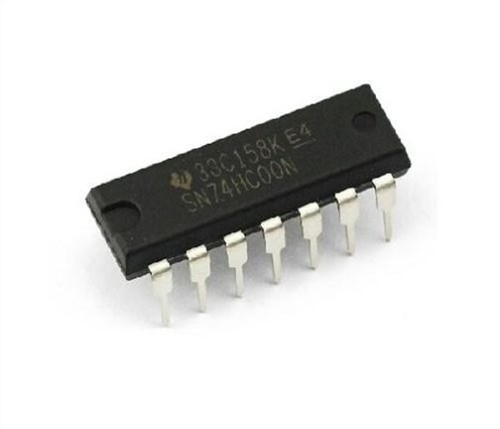 10Pcs 14-Dip Nand Gate SN74HC00N 74HC00N Quad 2-Input New Ic yc - Foto 2 di 2
