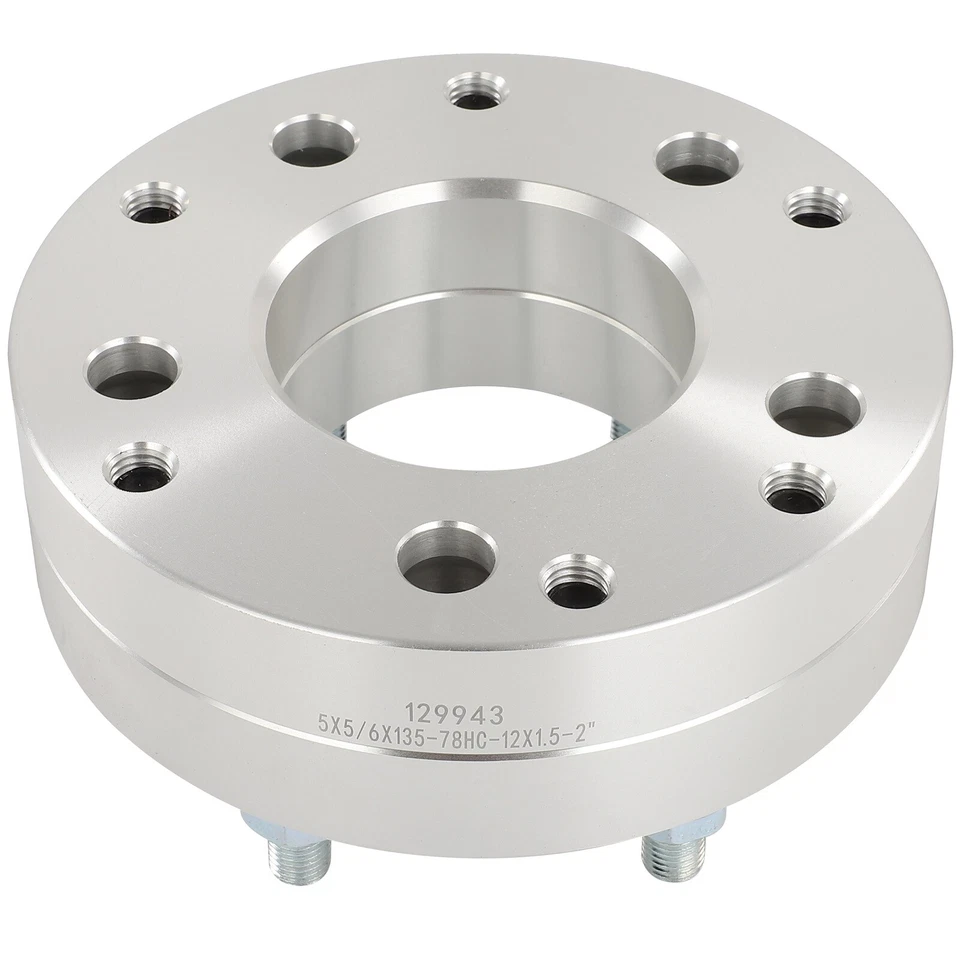 Adaptadores de rueda 4X 2" 5x5 a 6x135 12x1,5 para Ram C/V 2009-14 2012-2015 VW Routan Foto 3 de 4