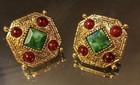Earrings One Inch 1928 Jewelry Brand