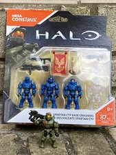 JEROME FIGURE FROM ​MEGA Halo 20th Anniversary Halo Infinite & BASE CRASHERS SET