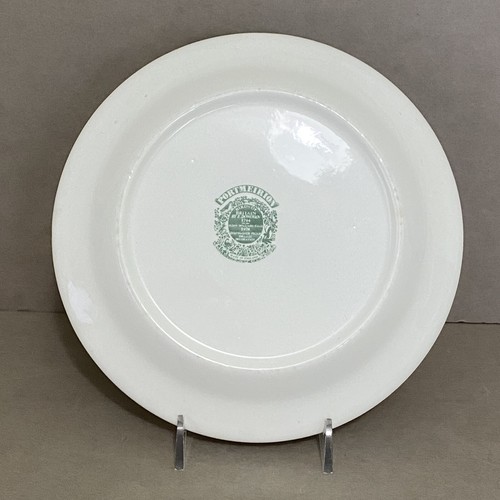 Portmeirion Birds of Britain 7.25" Bread & Butter Plate ~ Bullfinch & Green Band - Picture 9 of 11