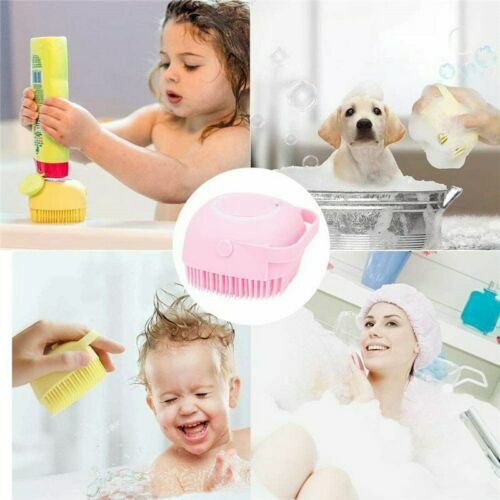 Soft Brushes Brush Cat Comb Massage Dog Pet Shower Brush Bathing Short Hair - Picture 10 of 15
