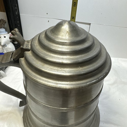 ZINNFARBENER ALTER KRUG GROSSER EISKÜBEL MADE IN ITALY Vintage - Bild 8 von 11