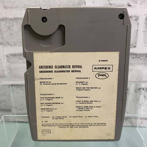 1969 Creedance Clearwater Fantasy Revival 8 Track Tape Ampex 8-30001 UNTESTED - Picture 3 of 4
