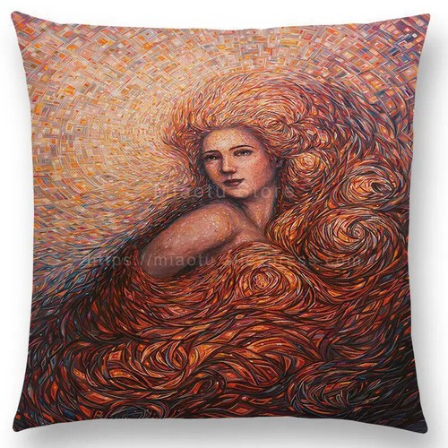 Mexico Style Abstract Mythological Figure Cushion Cover Fashion Pillow Case - Picture 47 of 49