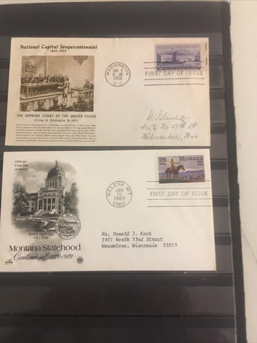 US First Day Covers All Addressed Olympic Games July 1991 29 Cent Others H-83 - Picture 9 of 11