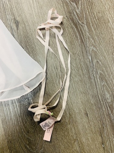 Victoria Secret Lingerie Babydoll Pink Floral Design Msrp $89.95 - Picture 6 of 9